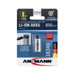 Ansm li - ion akku 16340 850mah mit ladeb.