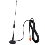 Antenne magntique double bande sma - femelle pour voiture baofeng, walkie - talkie ut - 106uv uv - 5r ...