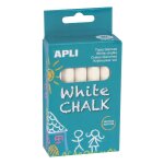 Apli pochette 10 craies blanches