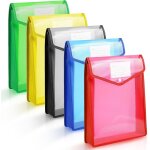 Apt - a4 pochette plastique, 5pcs enveloppe transparente chemise a bouton pression, porte - document ... Apt - a4 pochette plastique, 5pcs enveloppe transparente chemise a bouton pression, porte - document ...