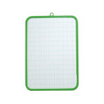 Ardoise - blanche - 2 faces - 28x16, 5cm - effa�able - scolaire - wonday