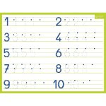 Ardoise effa�able - apprendre les chiffres et les calculs - 32x42cm - bouchut