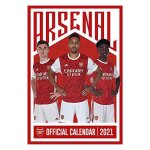 Arsenal fc 2021 afc calendrier mural a3 30x42cm