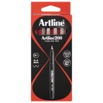 Artline lot de 12 stylos feutre 200 permanent ind�l�bile pointe 0, 4 mm rouge