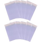 Asfasfq - lot de 10 enveloppes a bulles - 18 x 23 cm - format a5 - avec feuille d'aluminium - violet