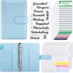 Asfasfq - classeur budget a6, 6 trous budget planner avec 8 enveloppe, 12 feuilles de budget, etiquettes ... Asfasfq - classeur budget a6, 6 trous budget planner avec 8 enveloppe, 12 feuilles de budget, etiquettes ...