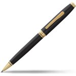Asfasfq - cross coventry stylo a bille moyen noir / dor coffret cadeau