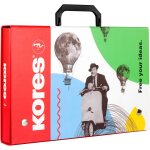 Asfasfq - kores - jeu pour le travail a domicile, trousse de papeterie dans une valise pour travailler ...
