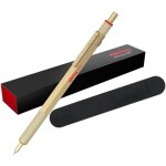 Asfasfq - rotring stylo a bille professionnel ro 600 mtal dor coffret cadeau + etui en velours 2183911 ...