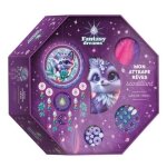 Mon attrape - rêves scintillant fantasy dreams : lune de cristal - coffret avec 3 cartes prédécoupées, ... Mon attrape - rêves scintillant fantasy dreams : lune de cristal - coffret avec 3 cartes prédécoupées, ...