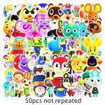 Autocollants animaux de dessin anim� adorables amis de la for�t, 50 pi�ces, autocollants kawaii, papeterie ...