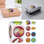 Autocollants de bande dessin�e animal, rouleau de 25mm de large, artisanat d�coratif de vacances pour ...