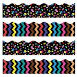 Autocollants de bordures de livret 2 pi�ces bordures de d�cor de rentr�e scolaire pour tableau d'affichage ...