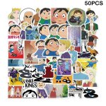 Autocollants de dessin anim mixte, 50 pices, diy bricolage, skateboard, rfrigrateur, ordinateur portable, ...
