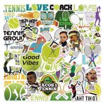 Autocollant graffiti crazy tennis pour enfant, etiquette scrapbook, d�coration, esth�tique, en pvc, accessoire ...