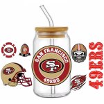 Autocollants imperméables pour verre, football sportif, uv dtf, 16oz, enveloppes de tasse etiez bey, ... Autocollants imperméables pour verre, football sportif, uv dtf, 16oz, enveloppes de tasse etiez bey, ...