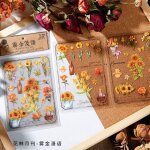 Autocollants kawaii de papeterie, collection de reconstruction naturelle, d�coratif pour agenda, 3 pi�ces ...