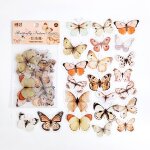 Autocollant papillon color pour bricolage, autocollant pour animaux de compagnie, manuel d'art rtro, ...
