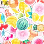 Autocollants de scellage décoratifs pour boîte, boîte de 45 pièces, fruits frais, pour manuel, journal ... Autocollants de scellage décoratifs pour boîte, boîte de 45 pièces, fruits frais, pour manuel, journal ...