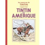 Les aventures de tintin - tintin en am�rique - edition fac - simil� en noir et blanc