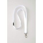 Avery 10 tours de cou blancs avec mousqueton - 44 cm de long x 1, 5 cm de large Avery 10 tours de cou blancs avec mousqueton - 44 cm de long x 1, 5 cm de large