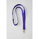 Avery 10 tours de cou avec mousqueton - 44 cm de long x 1, 5 cm de large violet
