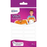 Avery lot de 5 packs de 36 etiquettes blanches vtements - 45 x 13 mm