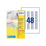 Avery zweckform lot de 3 bo�tes de 1200 etiquettes laser blanc 22x12, 7 l7653 - 25