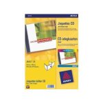 Avery zweckform lot de 3 botes de 50 etiquettes jet dencre monochrome pour cd et dvd j8676 - 25