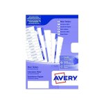 Avery zweckform lot de 3 répertoires alphabétique 20 touches onglets plastifiés de couleur. format a4 ... Avery zweckform lot de 3 répertoires alphabétique 20 touches onglets plastifiés de couleur. format a4 ...