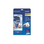 Avery zweckform c32252 - 25 - cartes postales perfor�es mates double face - blanc mat - 148 x 105 mm ...