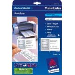 Avery zweckform quick & clean cartes de visite, blanc, Avery zweckform quick & clean cartes de visite, blanc,