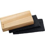 Ba120 brosse effaceur de tableau / tableau blanc magnétique, en bois, 13 x 6 cm, beige / anthracite Ba120 brosse effaceur de tableau / tableau blanc magnétique, en bois, 13 x 6 cm, beige / anthracite