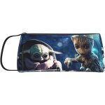 Baby groot trousse de maquillage portable avec cordon de serrage pour femme et fille