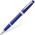 Bailey light stylo a bille stylo - plume, pointe fine fine nib bleu brillant