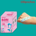 Bandes adh�sives imperm�ables et respirantes pour enfants, bande adh�sive de dessin anim� mignon, autocollants ...