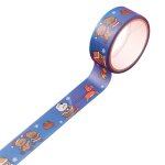 Bande adh�sive washi de dessin anim� x3uf, etiquette de d�coration pour compte a main de no�l, kawaiifor, ...