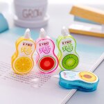 Bande correctrice fruits mignon kawaii, papeterie dr�le pour journal intime, fournitures scolaires et ...