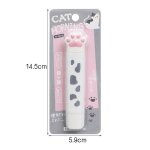Bande correctrice portable 2 en 1, griffe de chat, correcteur blanc kawaii, papeterie cadeau promotionnel, ...