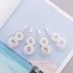 Bande correctrice simple, bande correctrice transparente, portable, pour corriger les erreurs au bureau, ...