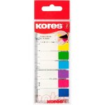 Bandes d'indexation autocollantes transparent sur rgle, marqueurs de page et drapeaux pour documents, ...