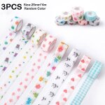 Bande de protection imperm�able pour enfants, 3 rouleaux / ensemble, support de stylo, enveloppe elastique, ...
