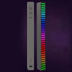 Barre de lampe led rgb, contr�le du son de la musique, lumi�re led, application, commande vocale, capteur ...