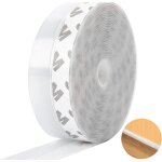Bas de porte avec adhsif, 10mx3, 5cm joint de porte auto - adhsif en silicone transparent, phonique ...