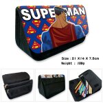 Batman superman evil force resident evil toile trousse crayon bote etudiant portefeuille nouveau superman ...