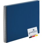 Bella vista 25607 album photo a spirales 35 x 30 cm avec 40 pages blanches album photo en lin pour photos ...