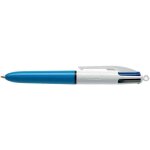 Bic lot de 3 stylos a bille rtractable 4 couleurs mini 0, 4mm