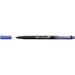 Bic lot de 3 stylos feutre fineliner intensity pte bague mtal fine 0, 4mm bleu