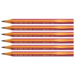 Bic lot de 6 crayons graphite kids beginner evolution mine hb � 4mm rose