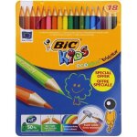 Bic crayon de couleur kids evolution - boite m�tal x18